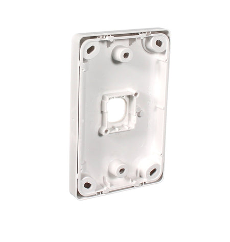 Clipsal Classic C2000 1 Gang Grid Plate & Cover | White Electric | C2031VH-WE