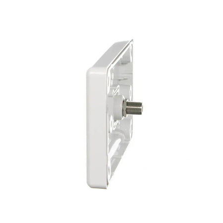 Clipsal Classic C2000 75 Ohm TV Coaxial Outlet | White Electric | C2031VTV75F-WE