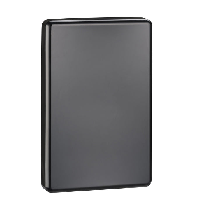 Clipsal Classic C2000 Blank Grid & Cover Assembly | Black | C2031VX-BK