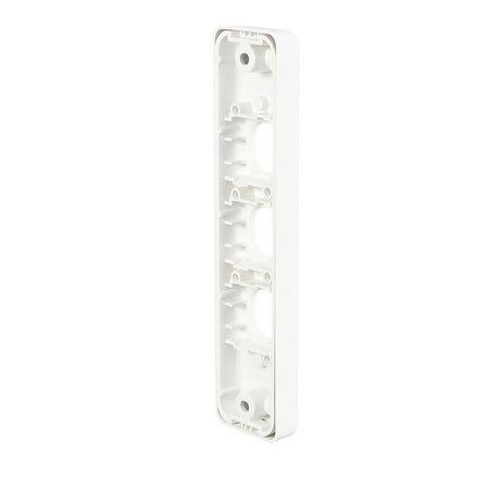 Clipsal Classic C2000 3 Gang Architrave Grid Plate and Cover | White Electric | C2033-WE