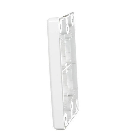 Clipsal Classic C2000 4 Gang Grid Plate and Cover | White Electric | C2034VH-WE