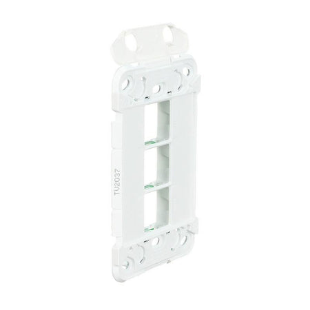 Clipsal Iconic 3 Gang Switch Grid Plate, Horizontal/Vertical Mount | White | 3043G