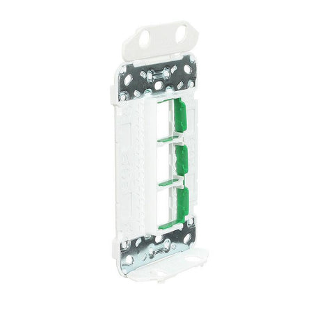 Clipsal Iconic 3 Gang Switch Grid Plate, Horizontal/Vertical Mount | White | 3043G