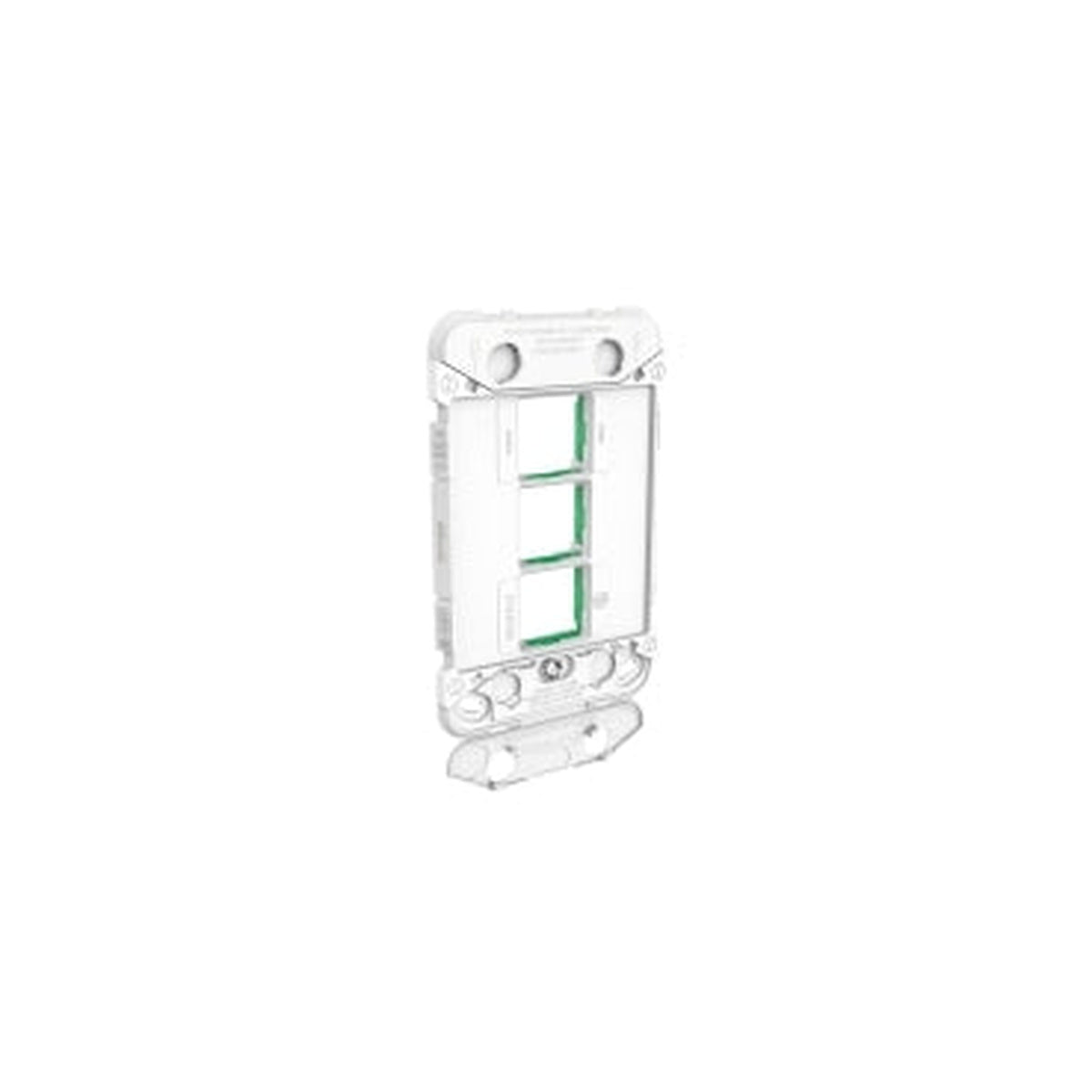 Clipsal Iconic 3043G three-gang switch grid plate, without mechanisms or cover