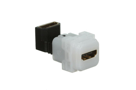 Clipsal Iconic 40HDMIA-TN translucent angled HDMI adaptor overview