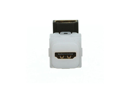 Clipsal Iconic HDMI 1.4 Adaptor Mechanism, Angled Rear | Translucent | 40HDMIA-TN