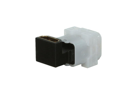 Clipsal Iconic HDMI 1.4 Adaptor Mechanism, Angled Rear | Translucent | 40HDMIA-TN