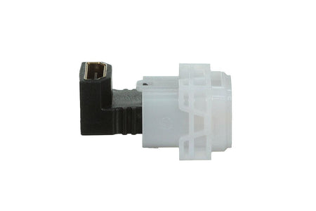 Clipsal Iconic HDMI 1.4 Adaptor Mechanism, Angled Rear | Translucent | 40HDMIA-TN