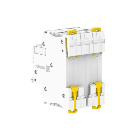 Clipsal MAX9 20A 3-Pole Circuit Breaker C Curve 6kA | White | MX9MC320