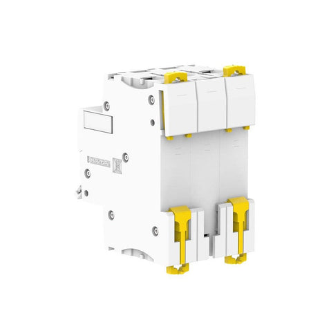 Clipsal MAX9 Miniature Circuit Breaker 3 Pole 40A C Curve 6kA | White | MX9MC340