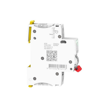 Clipsal MAX9 Main Isolator Switch 1 Pole 100A 240V | White | MX9MS1100
