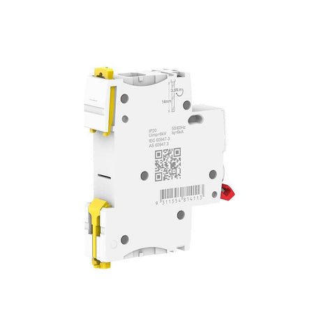Clipsal MAX9 Main Isolator Switch 1 Pole 100A 240V | White | MX9MS1100