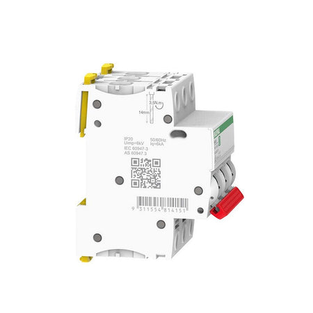 Clipsal MAX9 Main Isolator Switch 3 Pole 100A 415V | White | MX9MS3100