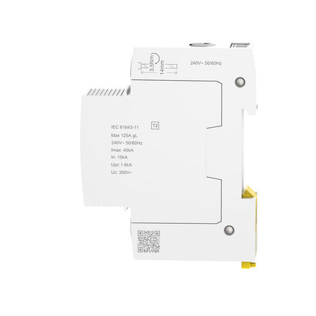 Clipsal MAX9 Surge Protection Device 1 Pole 40kA | White | MX9SP140