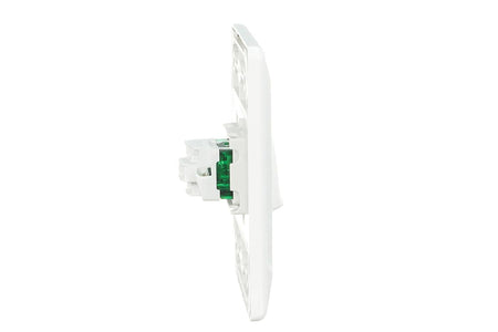 Clipsal Prestige P2000 1 Gang Vertical Flush Switch 10A, 230/240V | White Electric | P2031VA-WE