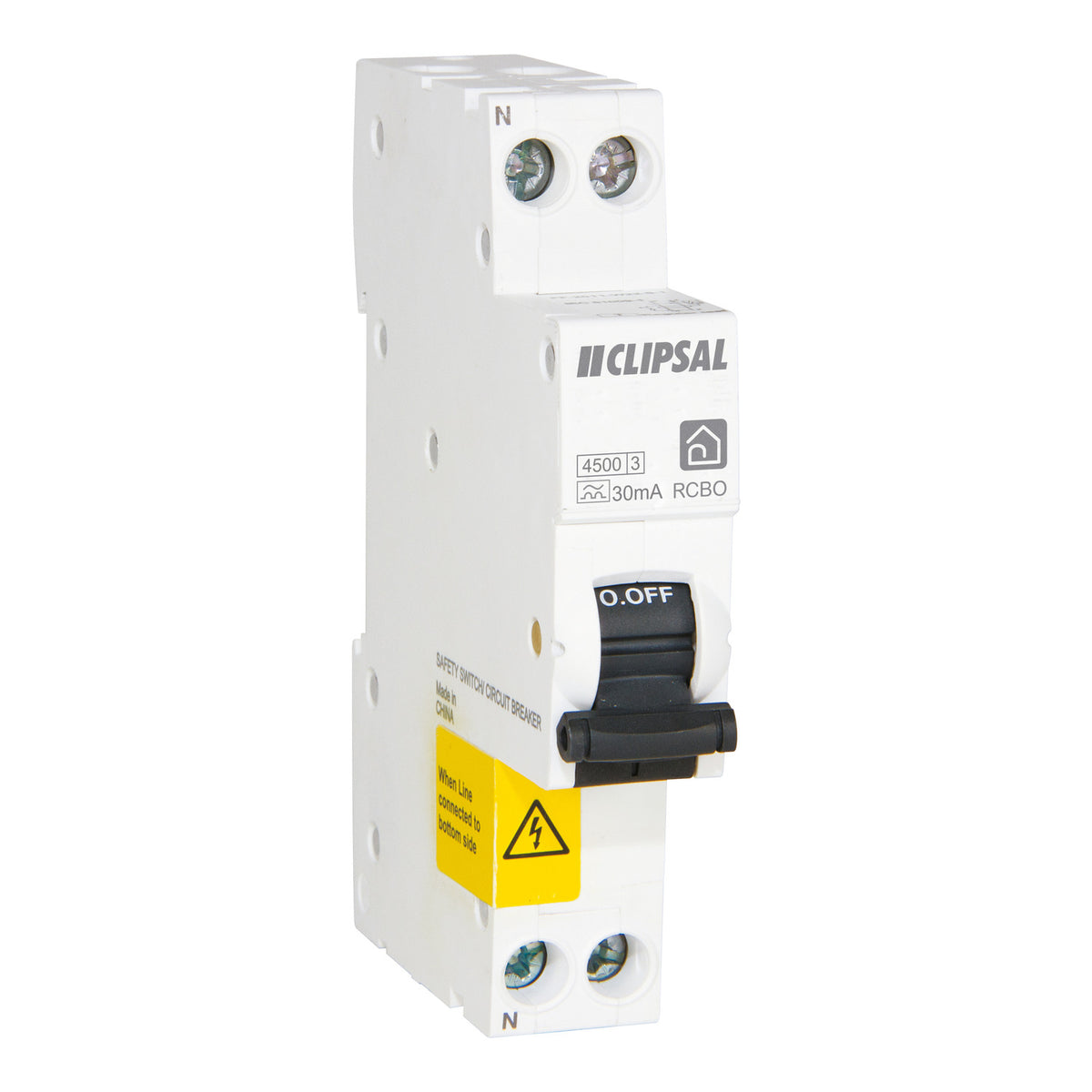Clipsal RCBE210/30S Resi MAX 10A slim RCBO manufacturer view