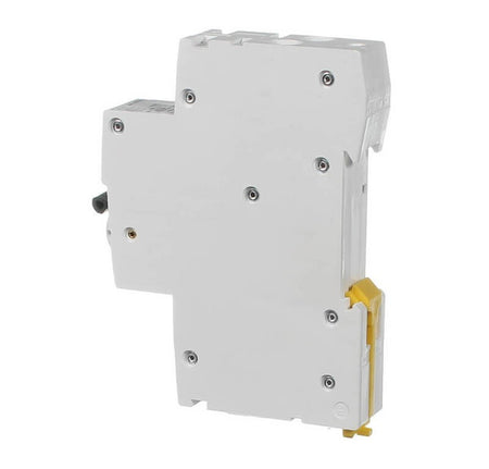 Clipsal Resi MAX 10A Slim RCBO 1P+N 30mA Type A 4.5kA | White/Black | RCBE210/30S