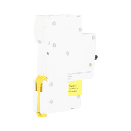 Clipsal Resi MAX Slim 20A 30mA Type A RCBO 1P+N 4.5kA | White/Black | RCBE220/30S