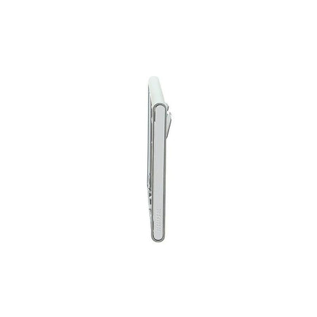 Clipsal Iconic Styl Double Power Point Skin with Extra Switch | Silver | S3025XC-SV
