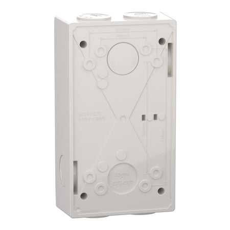 Clipsal Weathershield 40A 3 Pole IP66 Weatherproof Isolator | Chemical Resistant Grey | WHB340-RG