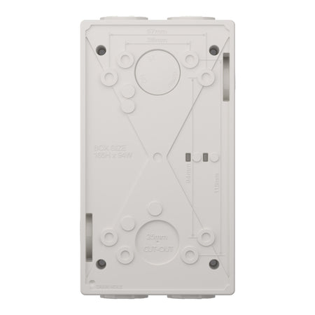 Clipsal Weathershield 40A 3 Pole IP66 Weatherproof Isolator | Chemical Resistant Grey | WHB340-RG