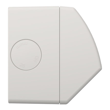Clipsal Weathershield 10A Single Weatherproof Power Point IP54 | Chemical Resistant Grey | WSC227/1-RG