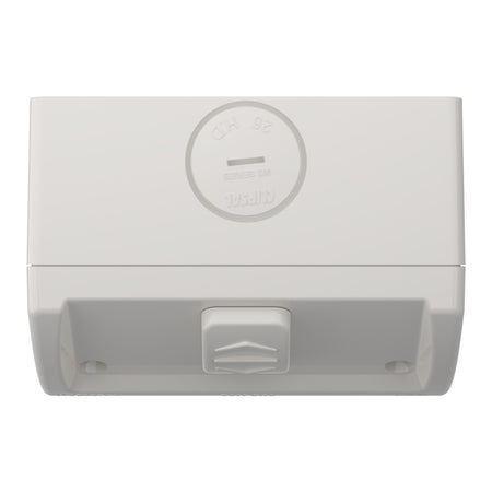 Clipsal Weathershield 10A Single Weatherproof Power Point IP54 | Chemical Resistant Grey | WSC227/1-RG
