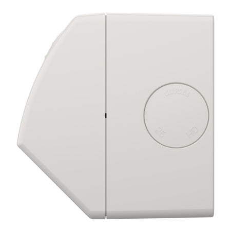 Clipsal Weathershield 15A Double Weatherproof Power Point IP54 | Chemical Resistant Grey | WSC227/2/15-RG