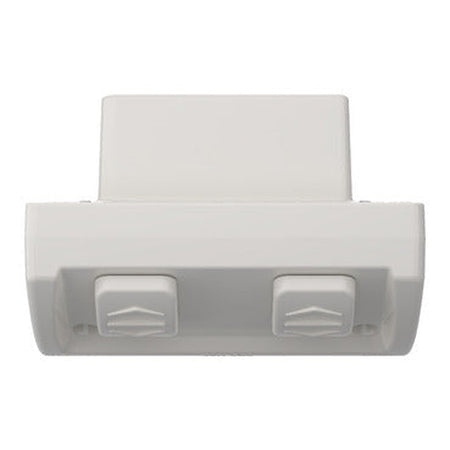 Clipsal Weathershield Flush Double Power Point 10A IP54 | Chemical Resistant Grey | WSCF227/2-RG