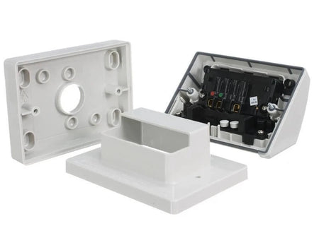 Clipsal Weathershield Flush Double Power Point 10A IP54 | Chemical Resistant Grey | WSCF227/2-RG