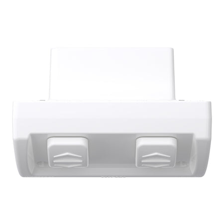 Clipsal Weathershield Flush Double Power Point 10A IP54 | Chemical Resistant White | WSCF227/2-RW