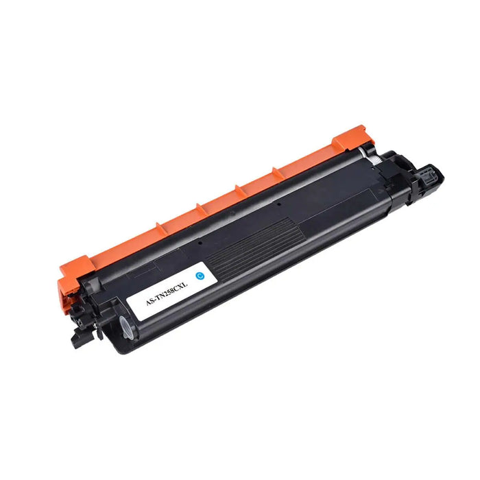 Compatible Brother High Yield Toner Cartridge 2,300 Pages | Cyan | AS-TN258CXL