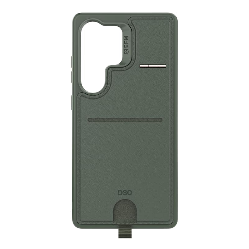 EFM Berlin Wallet Case for Samsung Galaxy S25 Ultra - Green | EFCBLSG296GRN