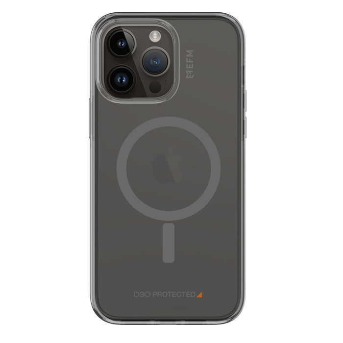 EFM Alta D3O Crystalex iPhone 13 Pro/14 Pro Case | Smoke Black | EFCTAAE196BLA