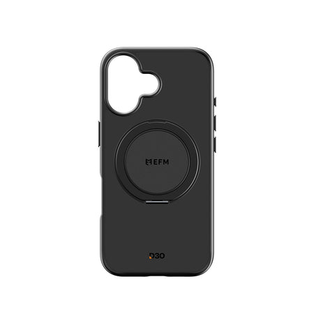 EFM Alta D3O Bio iPhone 16 Plus Case with Kickstand | Black | EFCTAAE610BLA