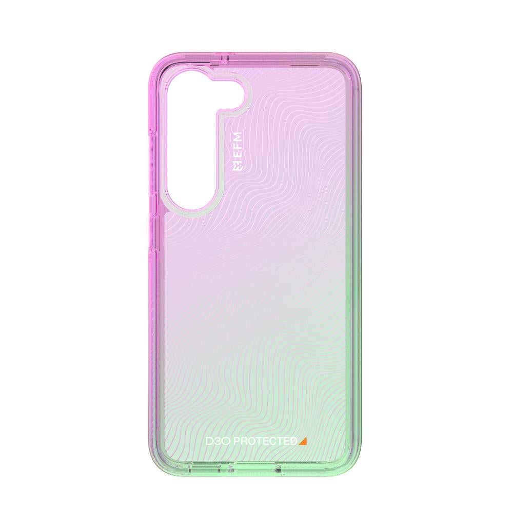 EFM Aspen D3O Crystalex case for Samsung Galaxy S23 in Glitter Pearl