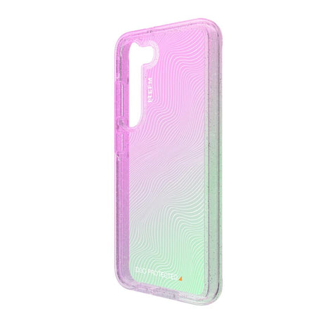EFM Aspen Case Armour with D3O Crystalex for Samsung Galaxy S23 | Glitter Pearl | EFCDUAE282GLP