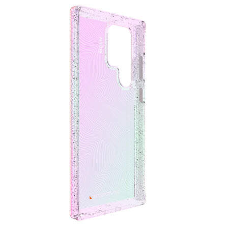 EFM Aspen D3O Crystalex Samsung Galaxy S23 Ultra Case | Glitter Pearl | EFCDUAE284GLP