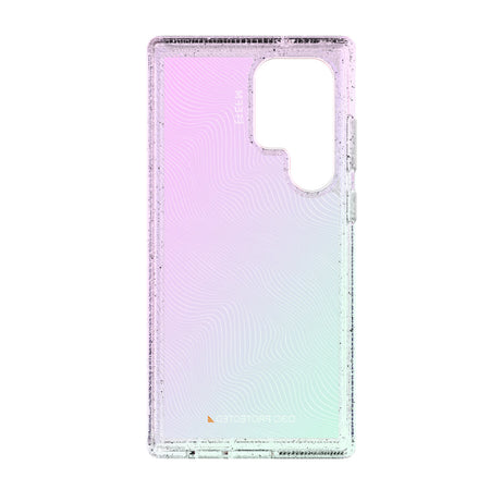 EFM Aspen D3O Crystalex Samsung Galaxy S23 Ultra Case | Glitter Pearl | EFCDUAE284GLP