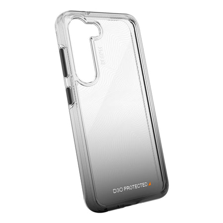 EFM Aspen D3O Crystalex Case for Samsung Galaxy S23 | Black Gradient | EFCDUAE282BLA