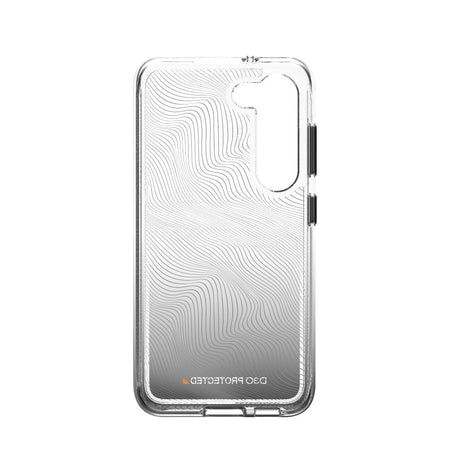 EFM Aspen D3O Crystalex Case for Samsung Galaxy S23 | Black Gradient | EFCDUAE282BLA