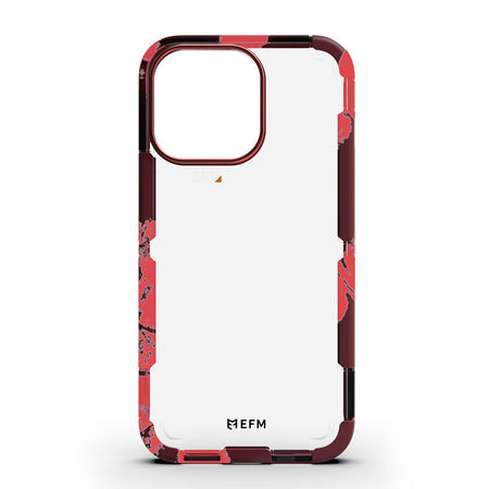 EFM Cayman D3O Crystalex Case for iPhone 13 Pro | Thermo Fire | EFCCAAE194THF