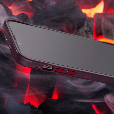 EFM Cayman D3O Crystalex Case for iPhone 13 Pro | Thermo Fire | EFCCAAE194THF