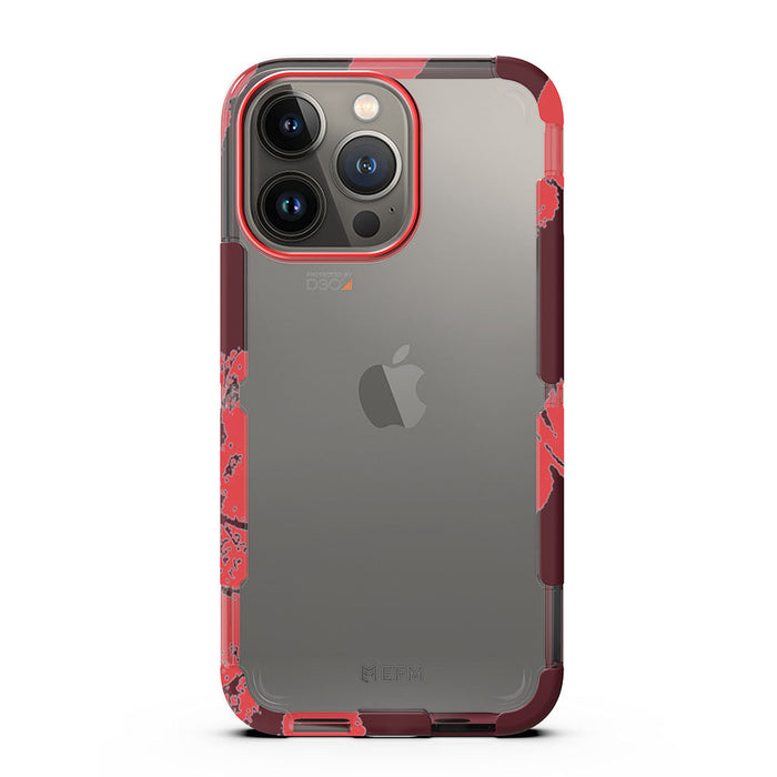EFM Cayman D3O Crystalex Case for iPhone 13 Pro | Thermo Fire | EFCCAAE194THF