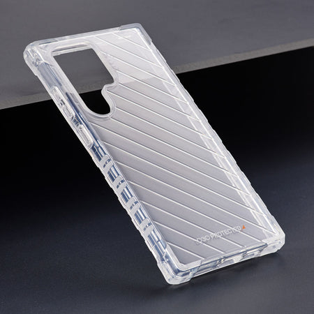 EFM Dakar D3O Case for Samsung Galaxy S23 Ultra | Crystal Clear | EFCARSG284CLE