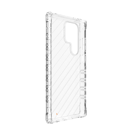 EFM Dakar D3O Case for Samsung Galaxy S23 Ultra | Crystal Clear | EFCARSG284CLE