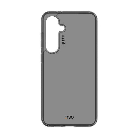 EFM Alaska D3O BIO Samsung Galaxy S24 FE case in Smoke Black, rear view