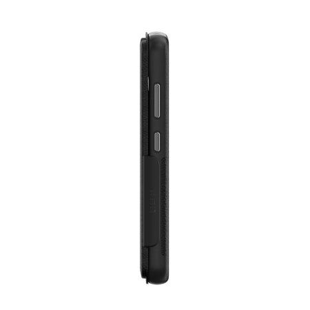 EFM Monaco ELeather D3O Wallet Case for Samsung Galaxy S23+ | Black/Space Grey | EFCFLAE283BLA