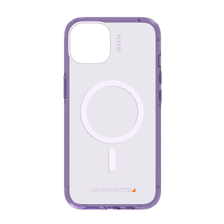 EFM Alta D3O Crystalex Case for iPhone 13 & 14 | Purple | EFCTAAE195PUR