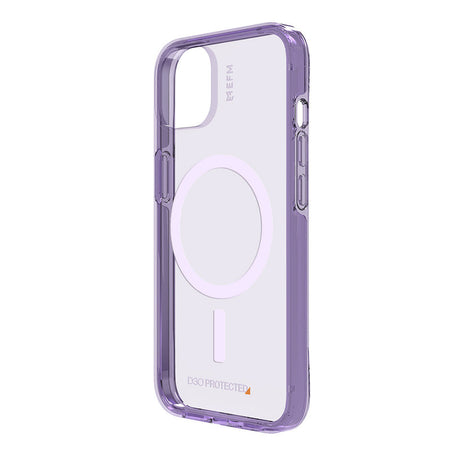 EFM Alta D3O Crystalex Case for iPhone 13 & 14 | Purple | EFCTAAE195PUR